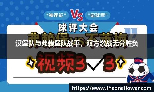 汉堡队与弗赖堡队战平，双方激战无分胜负